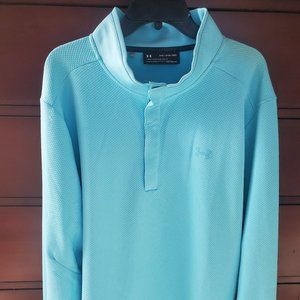 Under Armour Baby Blue Golf Pullover